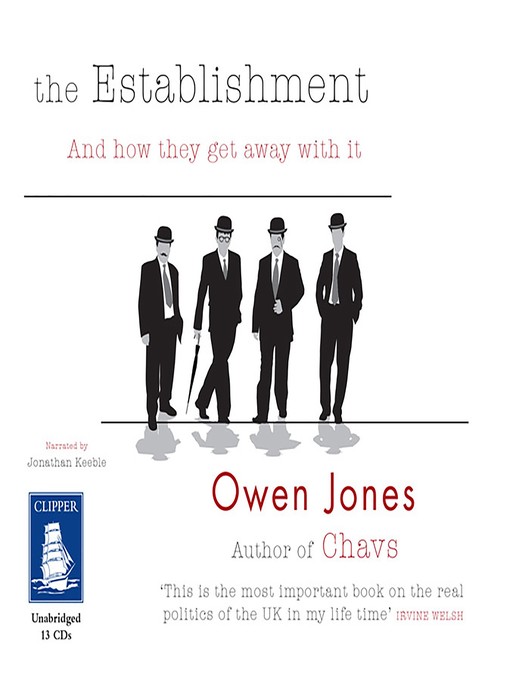 Title details for The Establishment by Owen Jones - Available